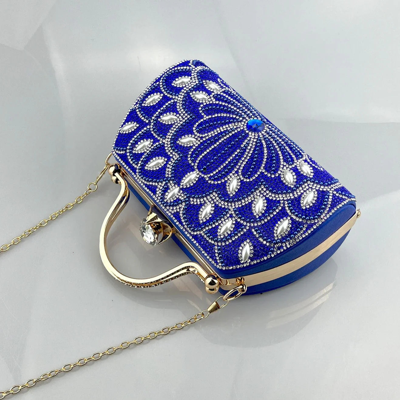 Vioraia Augustine Pearls Handbag
