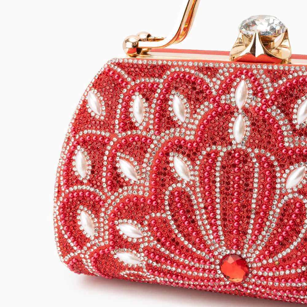 Vioraia Augustine Pearls Handbag