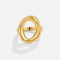 Vioraia Vina Melted Gold Ring