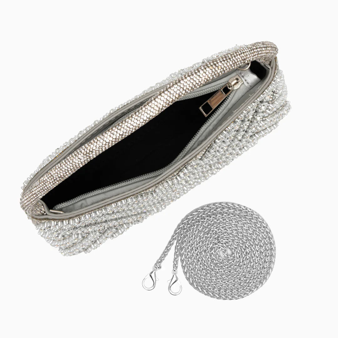 Vioraia Lyra Crystal Mini Shoulder Bag