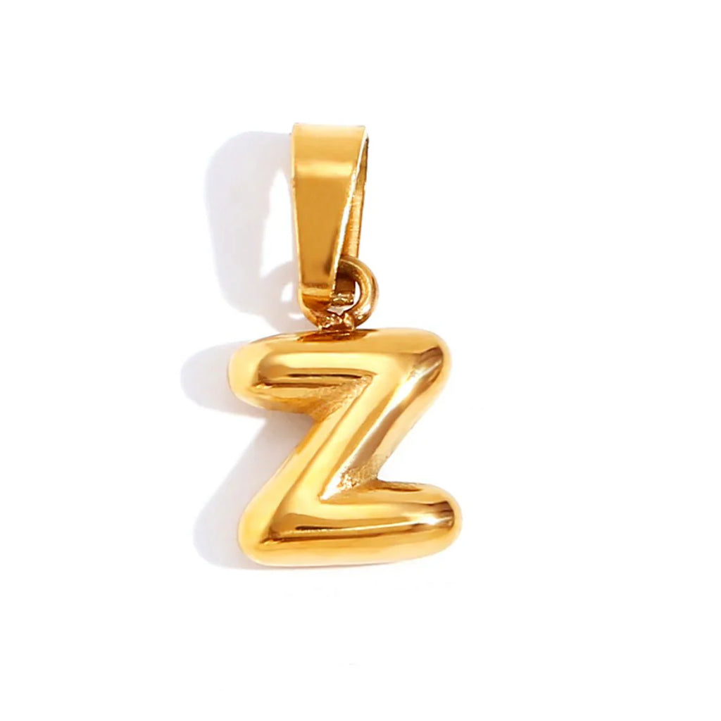 Vioraia Bubble Letter Necklace