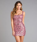 Maisie Sequin Bodycon Mini Dress