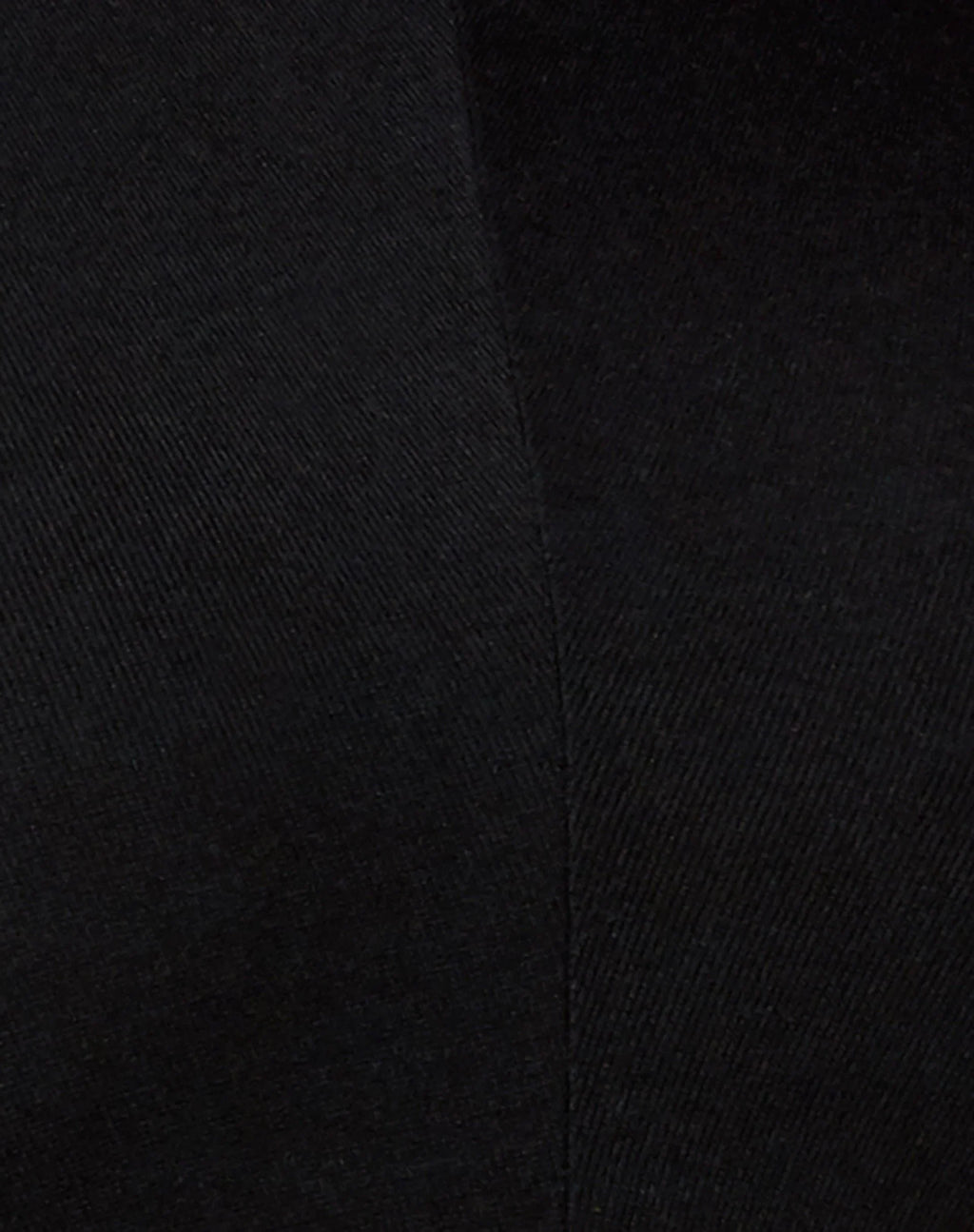 Fifita Mini Dress in Rib Black