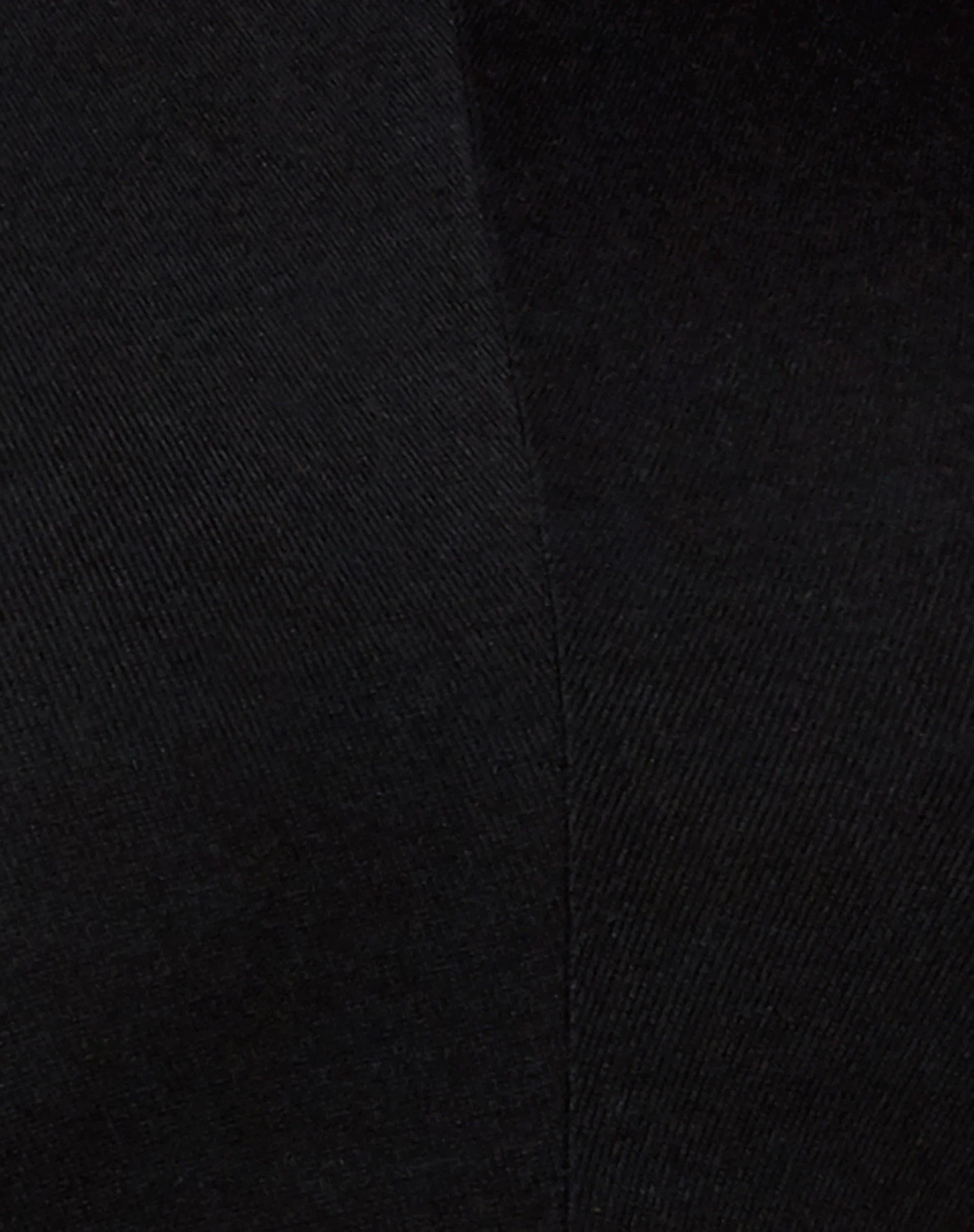 Fifita Mini Dress in Rib Black