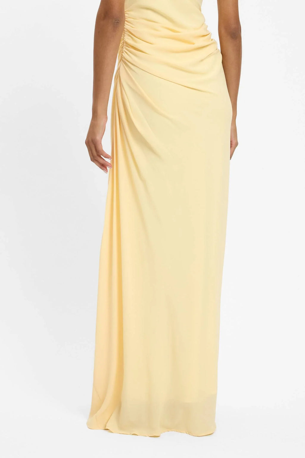 Draped Gown | Lemon