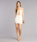 Sunset Siren Cutout Bodycon Mini Dress