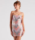 Hit The Bar Sequin Mini Dress