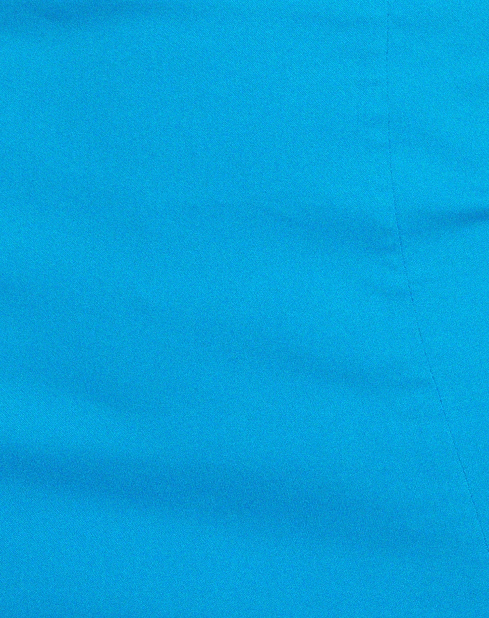 Siria Bandeau Mini Dress in Tailoring Blue