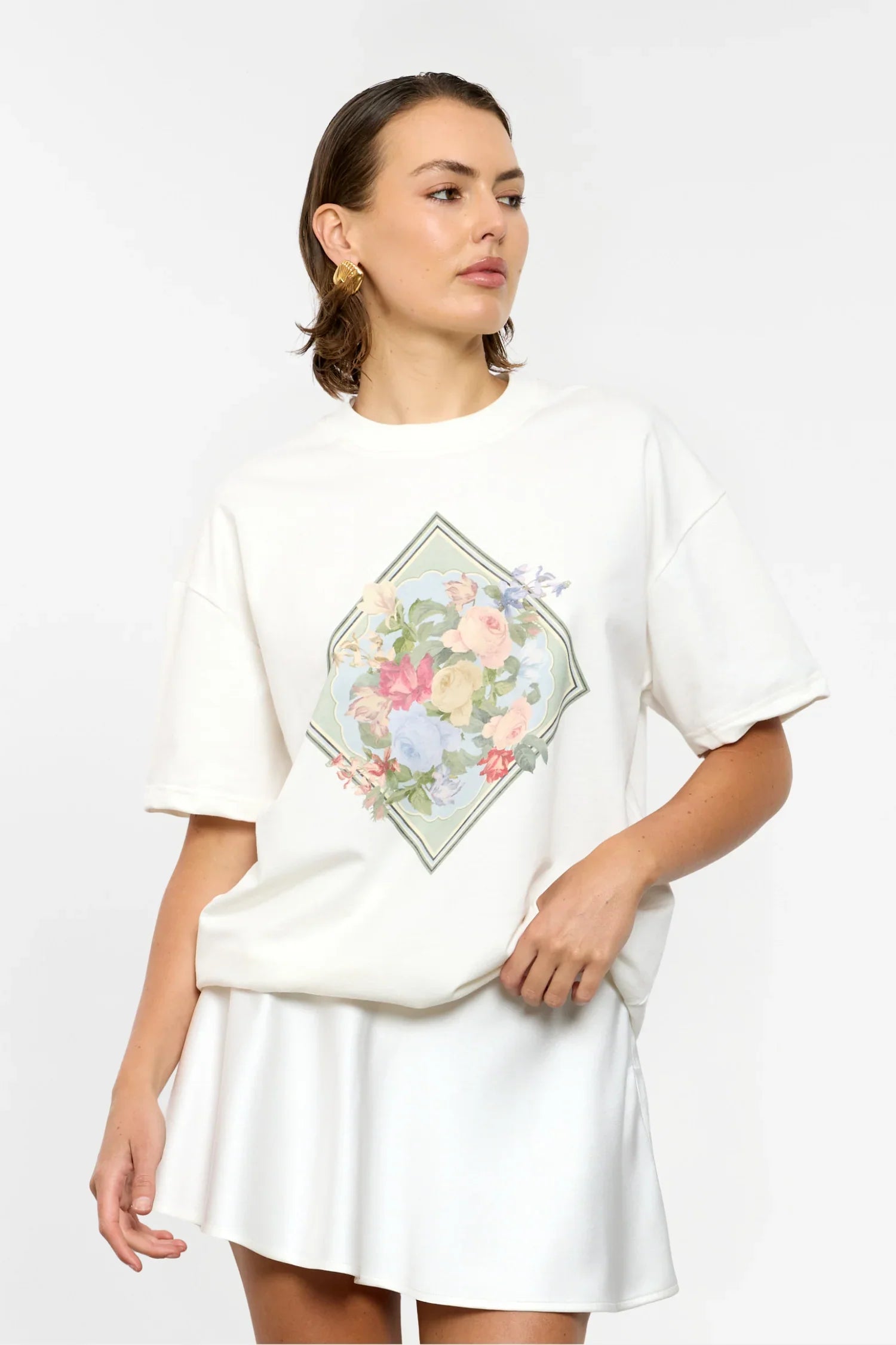 Oversized Tee | Diamond