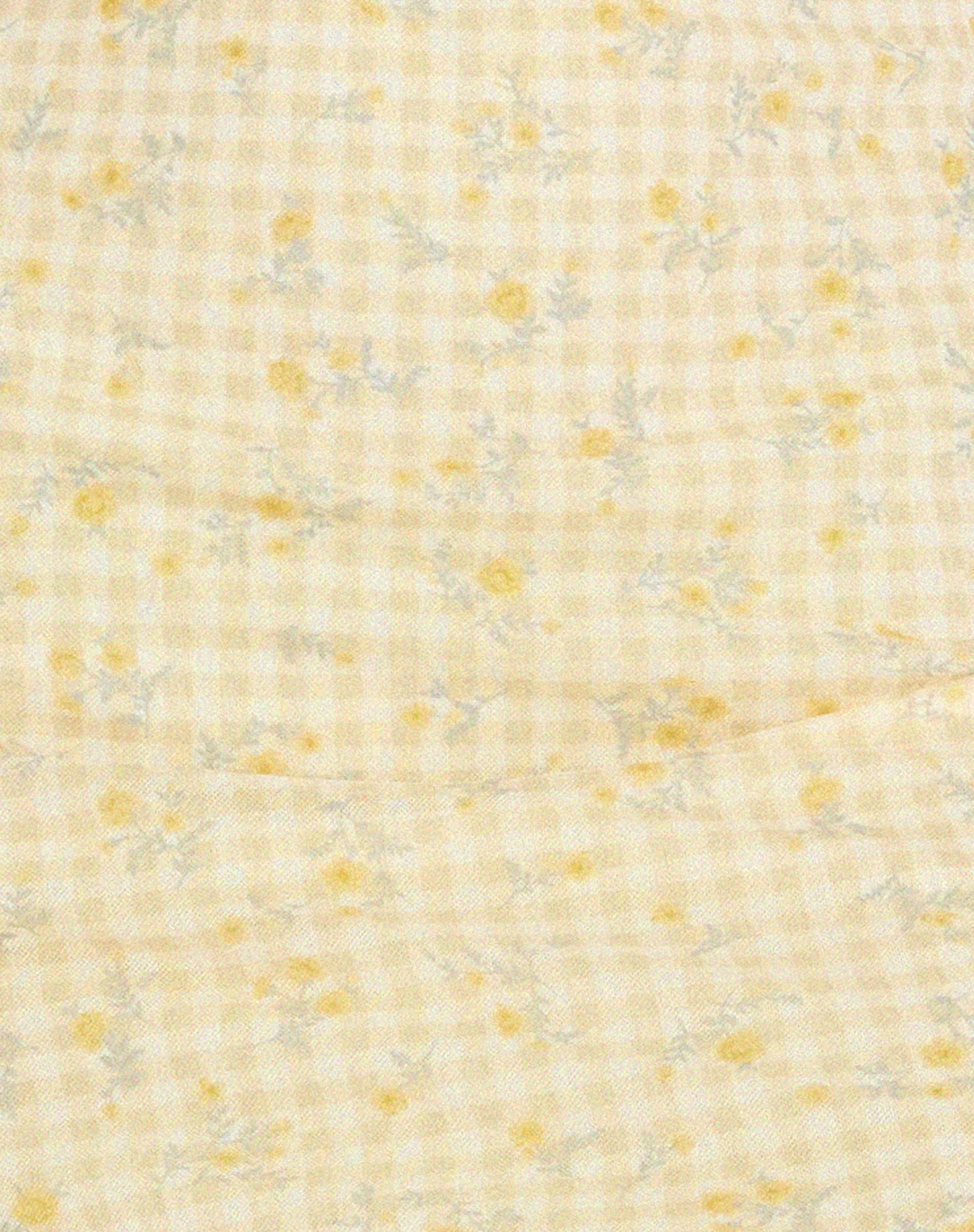 Hakira Mini Dress in Gingham Floral Yellow